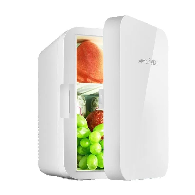 Mini Frigo 8L Portable - Voiture, Maison & Cosmétiques | 12V/220V