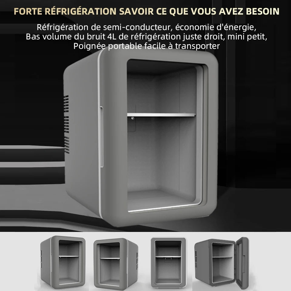 Mini Frigo 4L Compresseur E-ACE - Voiture & Maison | Camping
