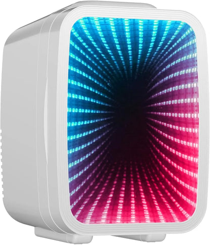 Mini Frigo 4L Gaming - 7 Modes LED & Miroir | Chaud & Froid