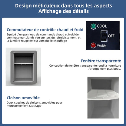 Mini Frigo 4L Compresseur E-ACE - Voiture & Maison | Camping