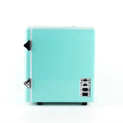 Mini Frigo Vintage Portable 4L - Rétro | Bureau & Voiture