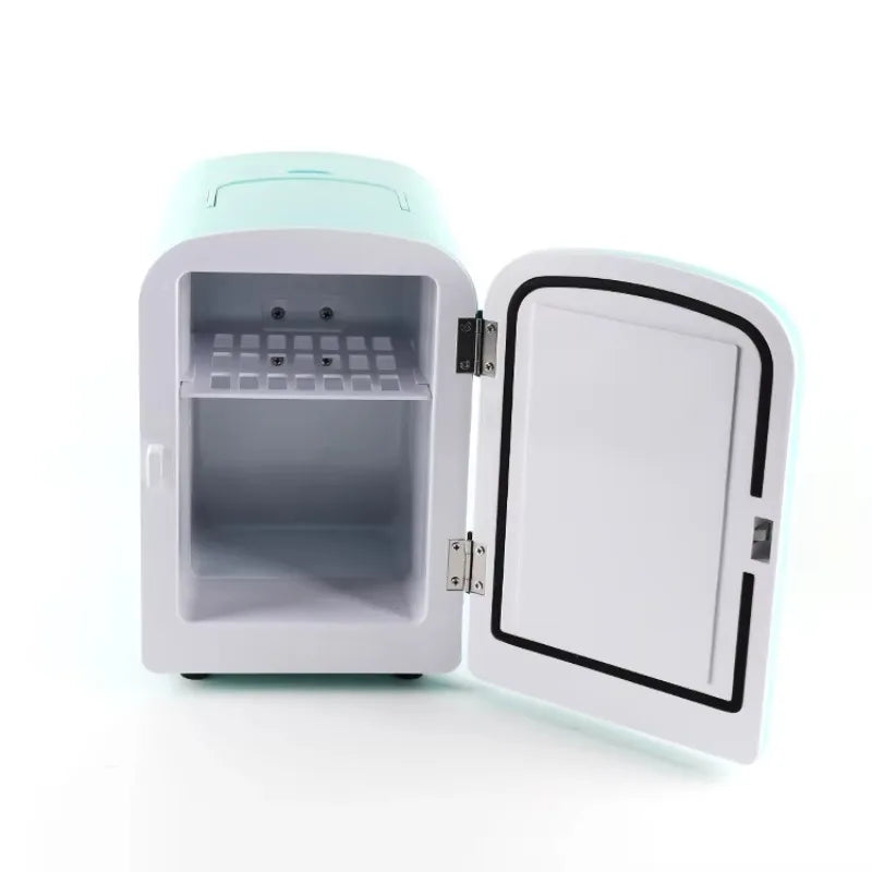 Mini Frigo Vintage Portable 4L - Rétro | Bureau & Voiture