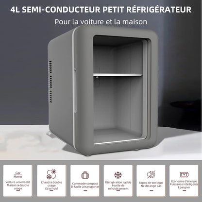 Mini Frigo 4L Compresseur E-ACE - Voiture & Maison | Camping